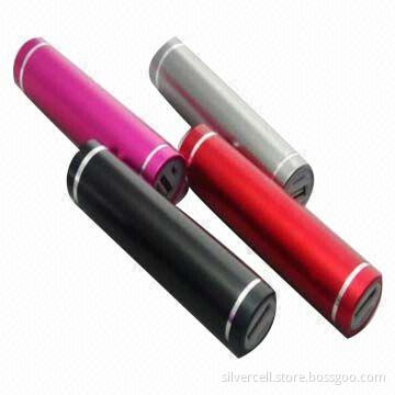 Potable Power Bank for Mobile Phones, with CE Mark and 2,600mAh Capacity